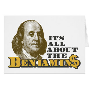 Es geht um die Benjamins