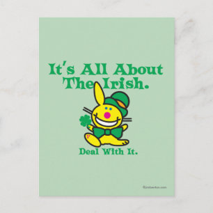 Es geht um die Iren Postkarte