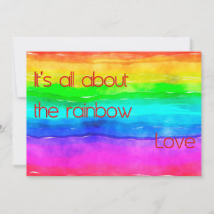 Es geht um die Rainbow-Liebe 03 Einladung