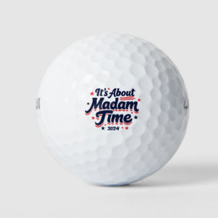 Es geht um Frau Time Kamala Harris Ekection Golfball