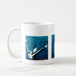 Es geht um Liebe. Art Deco Valentine's Day Gift Tasse