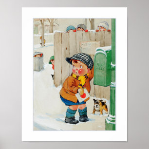 Es geht um Liebe Vintag Art Print Poster