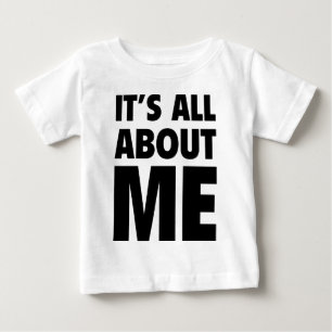 Es geht um mich baby t-shirt