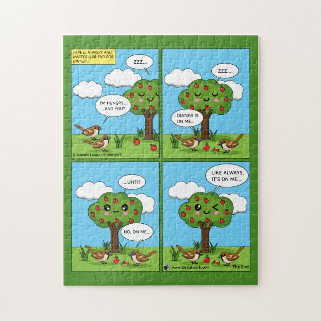 Es geht um mich... Comic Puzzle (Vertikal)