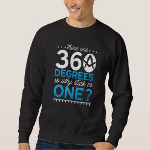 Es gibt 350 Grad Building Job Architektur Ar Sweatshirt