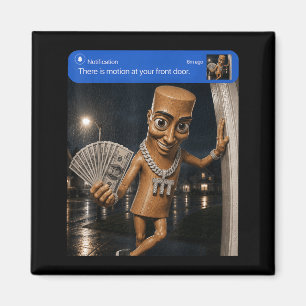 Es gibt Bewegung an der Front Tung Tung Tung Sahur Magnet