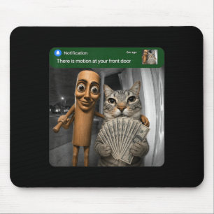 Es gibt Bewegung an der Vordertür Tung Tung Tung S Mousepad