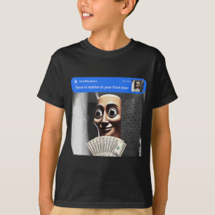 Es gibt Bewegung an der Vordertür Tung Tung Tung S T-Shirt