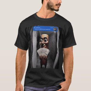 Es gibt Bewegung vorne Tung Tung Tung Sahur Meme T-Shirt