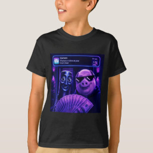 Es gibt Bewegung vorne Tung Tung Tung Sahur Schwei T-Shirt