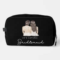 Es gibt Brautmädchen, die Toilettensäcke spenden, 