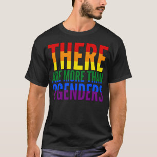 Es gibt den mehr als zwei Geschlechts-T - Shirt