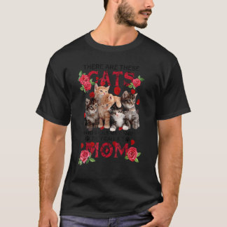 Es gibt diese Katze, die mir das Herz gestohlen ha T-Shirt