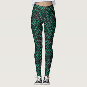 Es gibt Drachen! Leggings