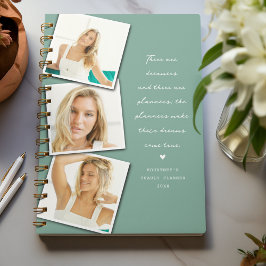 Es gibt Dreamers' Quote Foto Collage Planer