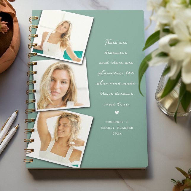 Es gibt Dreamers' Quote Foto Collage Planer (Von Creator hochgeladen)