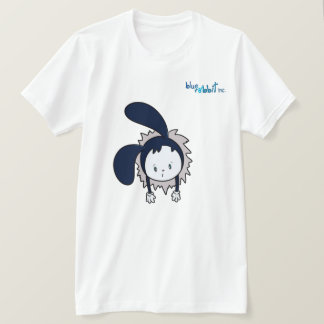 Es gibt ein Kaninchen auf meinem Shirt