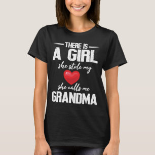 Es gibt ein Mädchen, das mir das Herz gestohlen ha T-Shirt