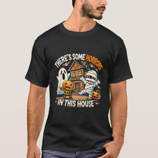 Es gibt ein paar Horror in diesem Haus, die unange T-Shirt