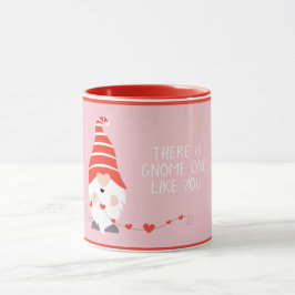 Es gibt eine, die wie du rotes Rosa ist Tasse