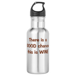 Es gibt eine gute Möglichkeit, die dieses Wein ist Trinkflasche