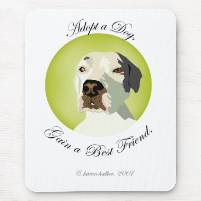 Es gibt eine Stelle auf meinem Mousepad! Mousepad (Vorne)