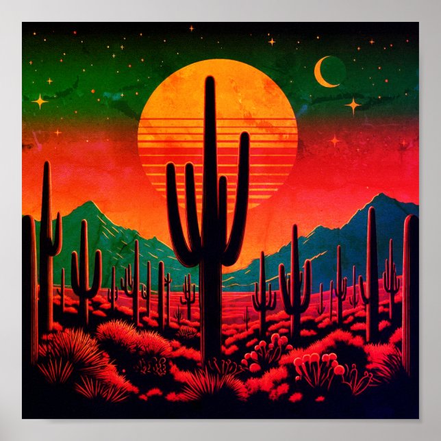 Es gibt eine Wand Art Poster (Vorne)