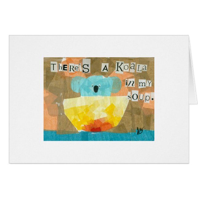 Es gibt einen Koala in meiner Suppe (Vorderseite (Horizontal))