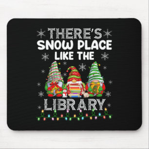 Es gibt einen Schneeplatz wie die Bibliothek Chris Mousepad