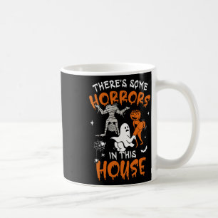 Es gibt einige Horror in diesem Haus Ghost Pumpkin Kaffeetasse