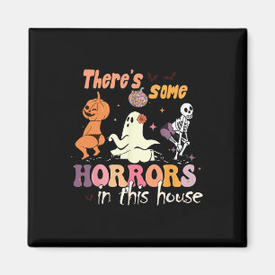 Es gibt einige Horror in diesem Haus Ghost Pumpkin Magnet