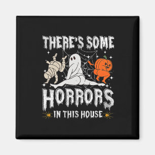 Es gibt einige Horror in diesem Haus Ghost Pumpkin Magnet
