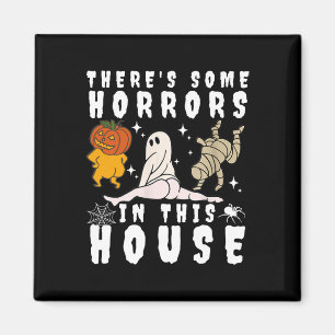 Es gibt einige Horror in diesem Haus Ghost Pumpkin Magnet