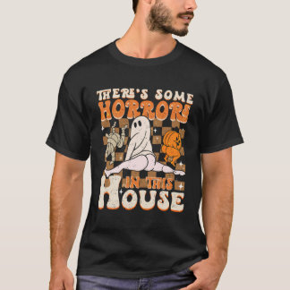 Es gibt einige Horror in diesem Haus Ghost Pumpkin T-Shirt