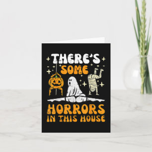 Es gibt einige Horror in diesem HosenHalloween Karte