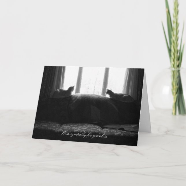 Es gibt etwas Besseres (Beileid) Karte (Vorderseite)