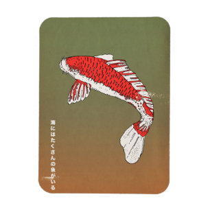 Es gibt genug Fische im Meer Magnet