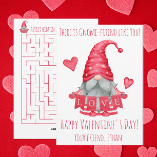 Es gibt Gnome-Freund wie Sie, Klassenzimmer V-Day Feiertagskarte