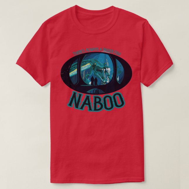 Es gibt immer einen größeren Fisch T-Shirt (Design vorne)