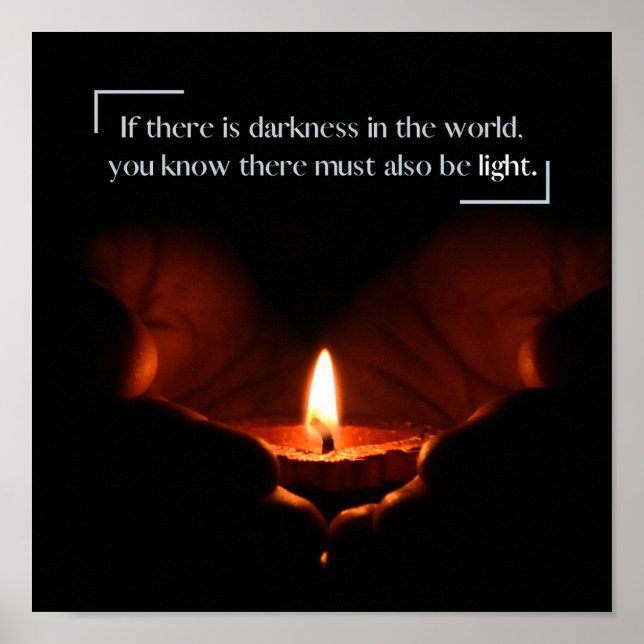 Es gibt immer Licht Poster (Vorne)