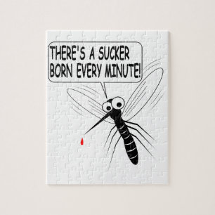 Es gibt jede Minute einen Saucker Geboren Puzzle