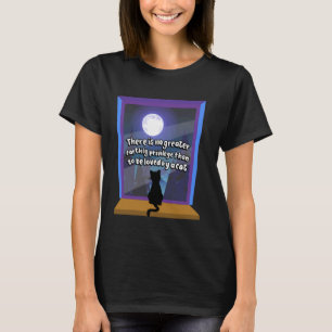 Es gibt kein größeres irdisches Privileg Mondfenst T-Shirt