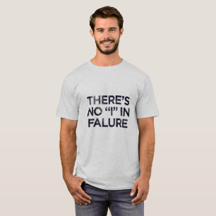 Es gibt kein "ich" im falure T-Shirt