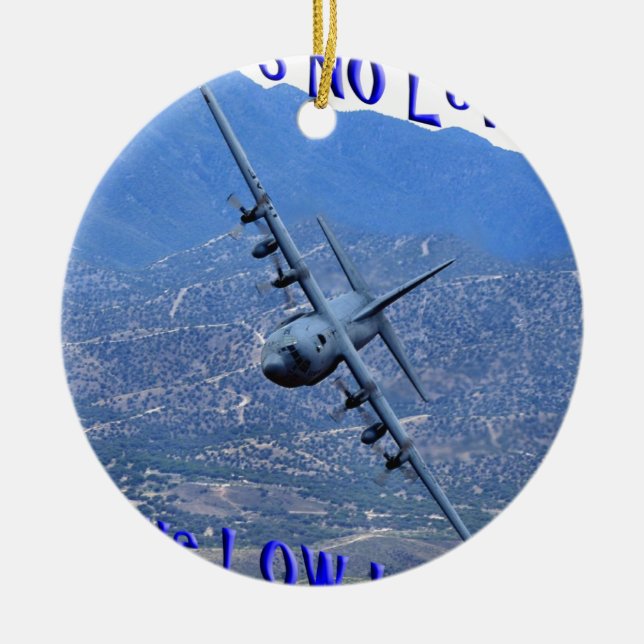 ES GIBT KEIN NIVEAU WIE NIEDRIGER STAND KERAMIKORNAMENT (Vorne)