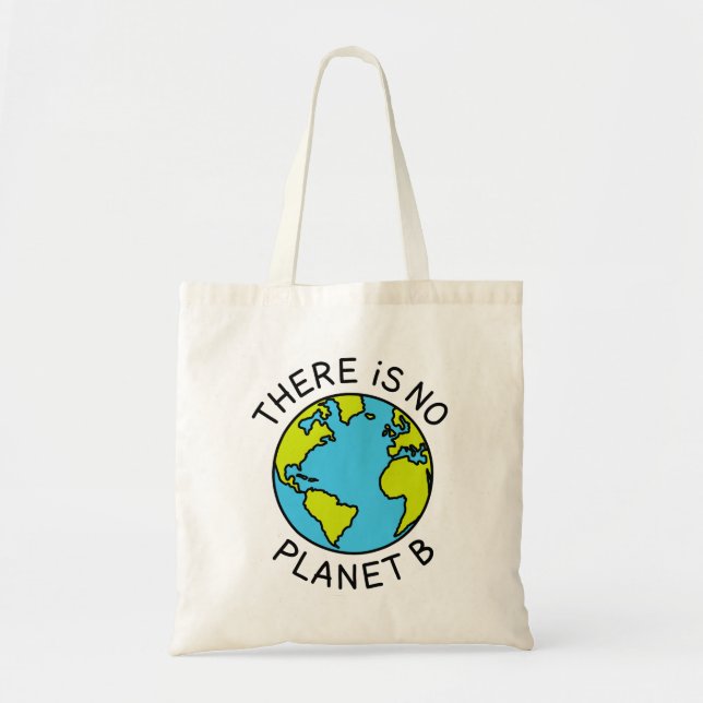 Es gibt kein Planet-B-Umweltkonzept2 Tragetasche (Vorne)