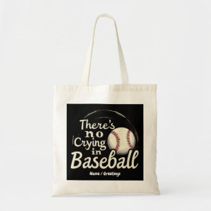 Es gibt kein Weinen im Baseball Ein lustiger Spiel Tragetasche