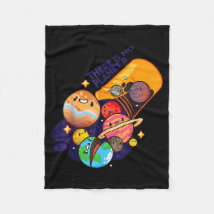 Es gibt keine alternative Planet Kleidung Design Fleecedecke