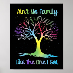 Es gibt keine Familie wie die, die ich habe. Passe Poster