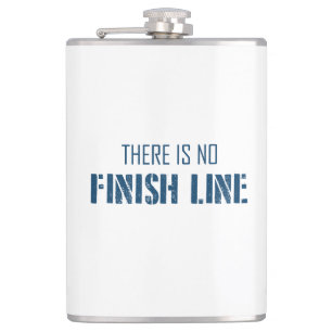 Es gibt keine finale Linie Flachmann