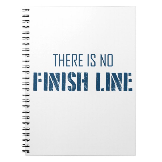 Es gibt keine finale Linie Notizblock (Vorderseite)